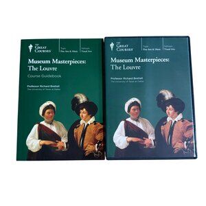 Great Courses Museum Masterpieces The Louvre DVDs Guidebook Richard Brettell